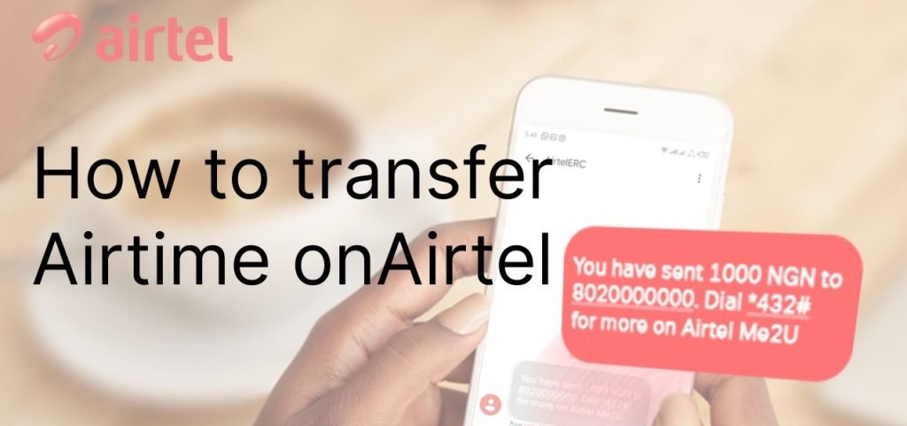 Airtel airtime transfer code